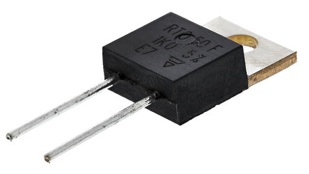 Vishay - RTO050F10000JTE1 - Vishay RTO 50 ϵ 50W 1k  ̶ RTO050F10000JTE1, 5%, 150ppm/C		