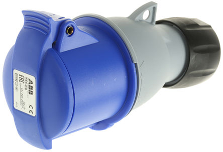 ABB - 2CMA193528R1000 - 232-C6 - ABB Easy & Safe ϵ ɫ 2P+E ҵԴ °װ  2CMA193528R1000 - 232-C6, 32A, 200  250 V, IP44		