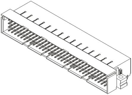 ERNI - 364918 - ERNI ERNIPRESS ϵ 4  128 · 2.54mm ھ ֱ DIN 41612 ͷ 364918, CD C2ȼ, Ӷ˽, 2A		