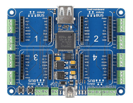 MikroElektronika - MIKROE-1793 - MikroElektronika STM32 STM32 ϵ Quail  ԰ MIKROE-1793;  STM32F427 MCU (ARM Cortex M4 ں)		