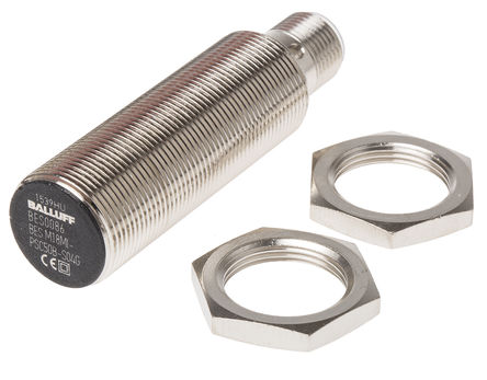 BALLUFF - BES M18MI-PSC50B-S04G - BALLUFF IP68  ʽ BES M18MI-PSC50B-S04G, 5 mm ⷶΧ, PNP, 12  30 V ֱԴ		