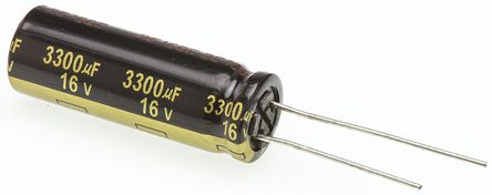 Panasonic - EEUFM1C332L - Panasonic FM  ϵ 16 V ֱ 3300F ͨ  EEUFM1C332L, 20%ݲ, +105C		