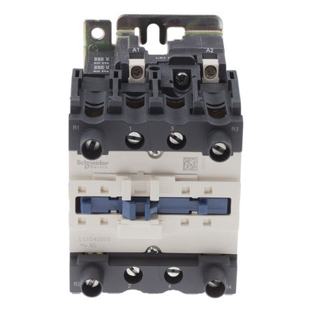Schneider Electric - LC1D40008M7 - Schneider Electric Tesys D LC1D ϵ Ӵ LC1D40008M7, 2 /2 գ, 60 A, 220 V Ȧ		