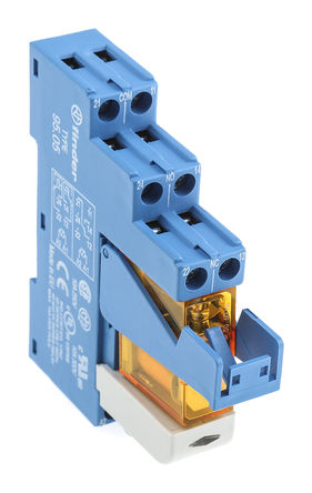 Finder - 48.61.8.230.0060SPA - Finder 48.61.8.230.0060SPA ˫ DIN ӿڼ̵ģ, 16A, 230V ac		