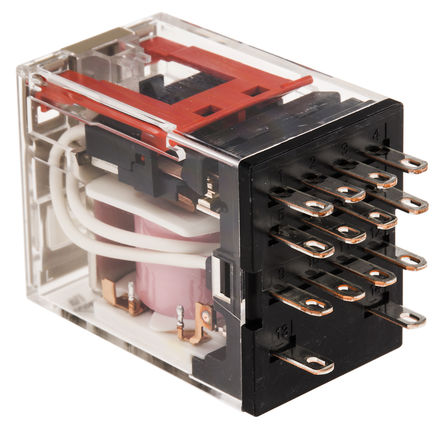 Omron - MY4 AC110/120(S) - Omron MY4 AC110/120(S) 4 ˫ ʽ Ǳ̵, 5 A, 120V ac		