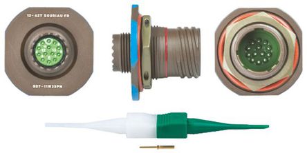 Souriau - 8D711W35PN - Souriau 8D ϵ 13· 尲װ    8D711W35PN, о, ǳߴ11, MIL-DTL-38999		