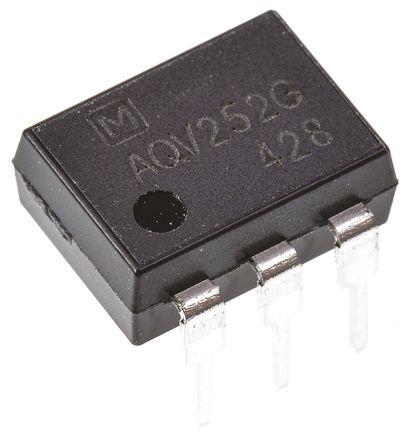 Panasonic - AQV252G - Panasonic 2.5 A PCBװ  ̵̬ AQV252G, MOSFET, 60 V		