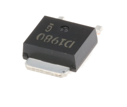 ROHM - 2SD1980TL - ROHM 2SD1980TL NPN ֶپܶ, 2 A, Vce=100 V, HFE=1000, 3 SC-63װ		