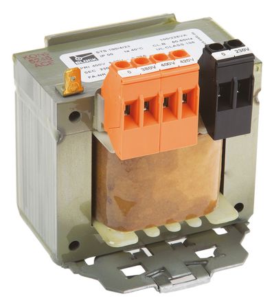 Block - STS100/4/23 - Block 100VA DIN 尲װѹ STS100/4/23, 1, :380V ac, 400V ac, 420V ac μ:230V ac, DIN 		