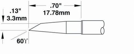 OK International - SMTC-1147 - OK International SMTC ϵ, 3.3 mm 60 ֱ ͷ		