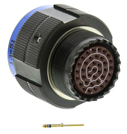 Amphenol - TV06RW-15-35PN(W52) - Amphenol TV ϵ 37· °װ   ͷ TV06RW-15-35PN(W52), о, ǳߴ15, MIL-DTL-38999		