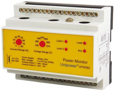 Unipower - APM382 - Unipower APM ϵ 130 A ؼ APM382, -15  +50 C, 24 V ֱ		