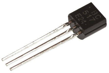 ON Semiconductor - BC517G - ON Semiconductor BC517G NPN ֶپ, 1 A, Vce=30 V, HFE=30000, 3 TO-92װ		