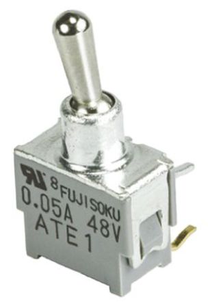 Fujisoku - ATE1G-5M3-10-Z - Fujisoku ˫ л ATE1G-5M3-10-Z, (On)-Off-(On), 50 mA@ 48 V /ֱ		