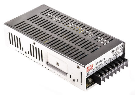 RS Pro - SP-150-7.5 - RS Pro 150W  ǶʽģʽԴ SMPS SP-150-7.5, 120  370 V dc, 85  264 V ac, 7.5V dc, 20A, 79%Ч, շװ		