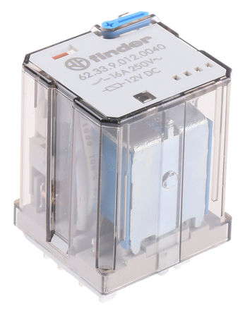 Finder - 62.33.9.012.0040 - Finder 62.33.9.012.0040 3 ˫ ʽ Ǳ̵, 12V dc		