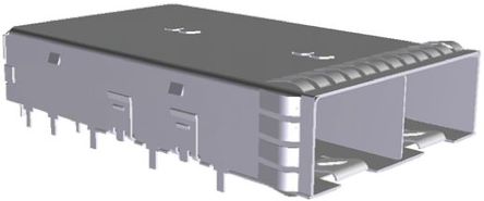 TE Connectivity - 2007263-1 - TE Connectivity SFP+ ϵ 2 ˿ SFP  2007263-1, ѹװ ˽, 9.7 x 28.75 x 48.7mm		