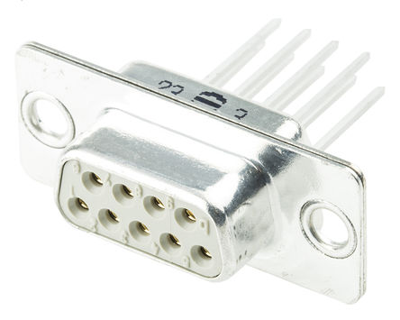 Harting - 09670094707 - Harting 0967 ϵ 2.74mm ھ 9 · ֱ 尲װ ĸ D-sub 09670094707, 7.5A		