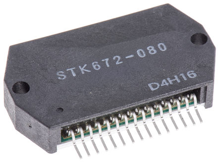 ON Semiconductor - STK672-080-E - ON Semiconductor  IC STK672-080-E, 3A, 47kHz, 4.75  5.25 V		
