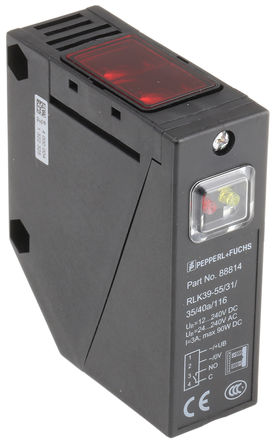 Pepperl + Fuchs - RLK39-55/31/35/40A/116 - Pepperl + Fuchs 20 m LED Դ ״  紫 RLK39-55/31/35/40A/116, ̵, , IP67		