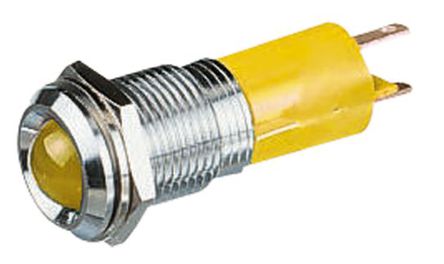 CML Innovative Technologies - 192103Z2 - CML Innovative Technologies 192103Z2 10 mm ɫ LED ָʾ, 14mmװ׳ߴ, 24 V /ֱ		