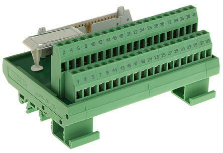 Phoenix Contact - 2281076 - Phoenix Contact 2281076 40 ƽ״ DIN 찲װ  ӿģ, 50 V 60 V ֱ, 1A		