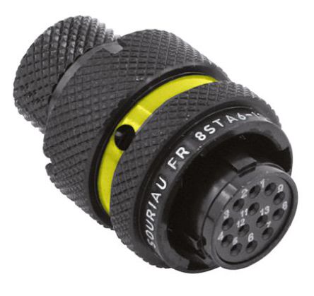 Souriau - 8STA61035SA - Souriau 8STA ϵ 13· °װ ֱ  ͷ 8STA61035SA, ĸ, ʽӺ		