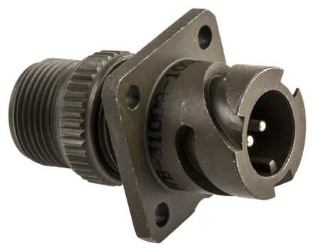 Amphenol - 97B-3100A10SL-4P - Amphenol 2· ڹʽ    97B-3100A10SL-4P, о, ǳߴ10SL, MIL-DTL-5015		