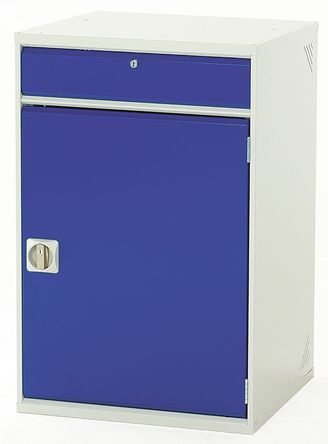 Bott - 16912307.11v - Bott 蓝色 电脑存储柜, 电镀钢材料, 尺寸1000 x 650 x 550mm		