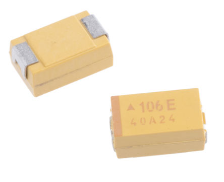 AVX - TAJD106K025RNJ - AVX TAJ ϵ 10F 10% SMD  TAJD106K025RNJ, 25 V ֱ, 7343-31 װ, 1.2 ESR, +125C		