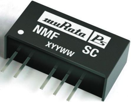 Murata Power Solutions - NMF2415SC - Murata Power Solutions NMF ϵ 1W ʽֱ-ֱת NMF2415SC, 22.8  25.2 V ֱ, 15V dc, 67mA, 1kV dcѹ, SIPװ		
