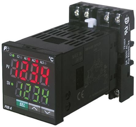 Fuji - PXR4 TCS1 1B000 - Fuji PXR4 ϵ PID ¶ȿ PXR4 TCS1 1B000, 48 x 48mm, 24 V /ֱ, 1		