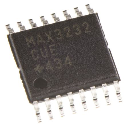 Maxim - MAX3232CUE+ - Maxim MAX3232CUE+ 235kbps ·շ, EIA/TIA-232/ EIA/TIA-562/ RS-232ӿ, 2-TX 2-RX 2-TRX, 3.3 V5 VԴ, 16 TSSOPװ		