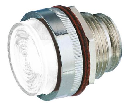 Tranilamp - FHB WHITE - Tranilamp LED 尲װ ָʾ͸ FHB WHITE, ɫ ƽ͸, 23.5mm͸ֱ		