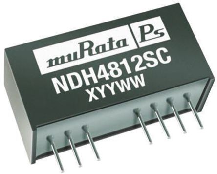 Murata Power Solutions - NDH2415SC - Murata Power Solutions NDH ϵ 3W ʽֱ-ֱת NDH2415SC, 18  36 V ֱ, 15V dc, 25mA, 1kV dcѹ, SIPװ		