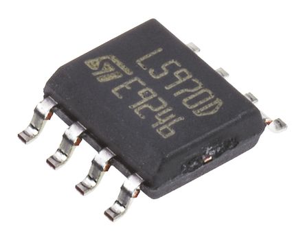STMicroelectronics - L5970D - STMicroelectronics L5970D ѹ ѹ, 4.4  36 V, 1A, 1.2  35 V, 275 kHz߿Ƶ, 8 SOICװ		