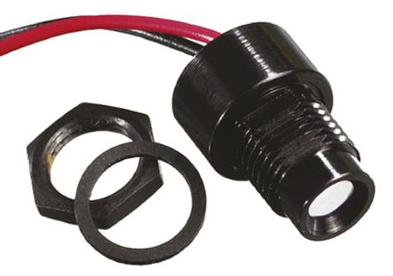 Apem - QRM85BXXW12E - Apem QRM85BXXW12E 6.75 mm  ɫ LED ָʾ, ʵ߽Ӷ, 8mmװ׳ߴ, 12 V ֱ		