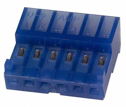 TE Connectivity - 3-643815-6 - TE Connectivity MTA-100 ϵ 6· 2.54mmھ ֱ ĸ IDC  3-643815-6, °װ		