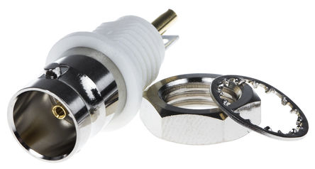 RS Pro - R13-028-00-006112000 - RS Pro 75 ֱ 尲װ 尲װ ĸ BNC  R13-028-00-006112000,  ˽, 		