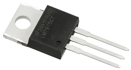 Texas Instruments - LM7915CT/NOPB - Texas Instruments LM79xx ϵ LM7915CT/NOPB ѹ ѹ, Ϊ -35 V, -15 V, 4%ȷ, 1.5A, 3 TO-220		