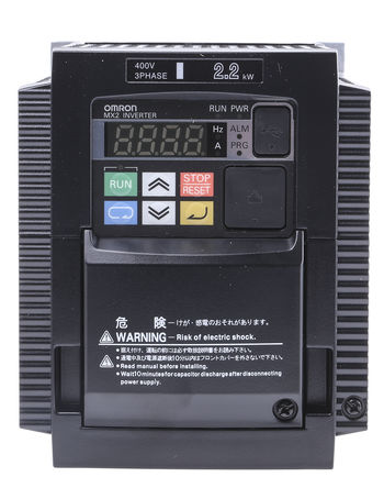 Omron - 3G3MX2A4022ECHN - Omron MX2 ϵ IP20 2.2 kW Ƶ 3G3MX2A4022ECHN, 0.1  1000Hz, 6.9 A, 380  480 V		