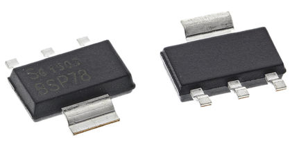Infineon - BSP78 - Infineon BSP78 2 ܵԴ, Ͳ࿪, 4A, -0.2  10V, 3 + Tab SOT-223װ		