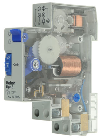 Theben / Timeguard - ELPA8 - Theben / Timeguard IP20 ʱƿ ELPA8, 1  7min趨ʱ, 230 V Դ		