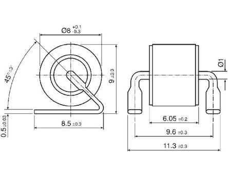 EPCOS - B88069X1520T352 - EPCOS EHV ϵ 250V 25kA ͨ 2 缫ӿŵ ŵ (GDT) A81-A250XSMD		