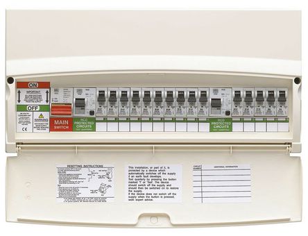 MK Electric - K5683SMAG17ED - MK Electric K ϵ 15· IP2XC  100A  K5683SMAG17ED, ÷, 468 x 230 x 110mm		