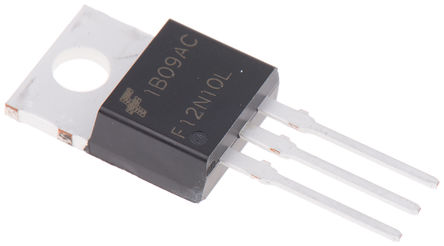 Fairchild Semiconductor - RFP12N10L - Fairchild Semiconductor Si N MOSFET RFP12N10L, 12 A, Vds=100 V, 3 TO-220ABװ		