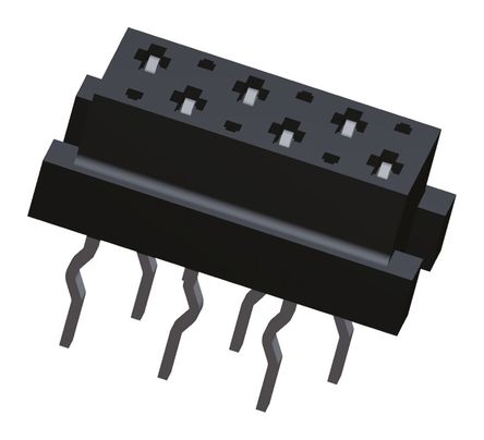 TE Connectivity - 2178710-6 - TE Connectivity Micro-Match ϵ 2 6· ֱ 1.27mmھ ͨ ӡˢ· 2178710-6, Ӷ˽, ԰		