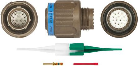 ITT - KJB6T11W35PN - ITT KJB ϵ 13· °װ   ͷ KJB6T11W35PN, о, ǳߴ11, MIL-DTL-38999		