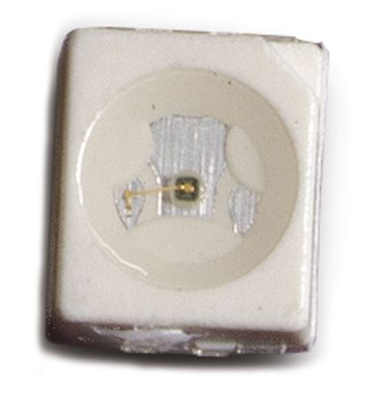 Broadcom - HSMU-A100-S00J1 - Broadcom ɫ (592 nm ) LED HSMU-A100-S00J1, 1.9 V, 120 ӽ PLCC 2 װ		