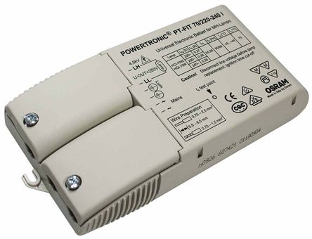 Osram - PT-FIT 70/220-240 I - Osram POWERTRONIC ϵ 1 x 73 W   PT-FIT 70/220-240 I, 220  240 V, ʹHID		